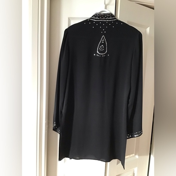 Black Tunic Top - Picture 2 of 6